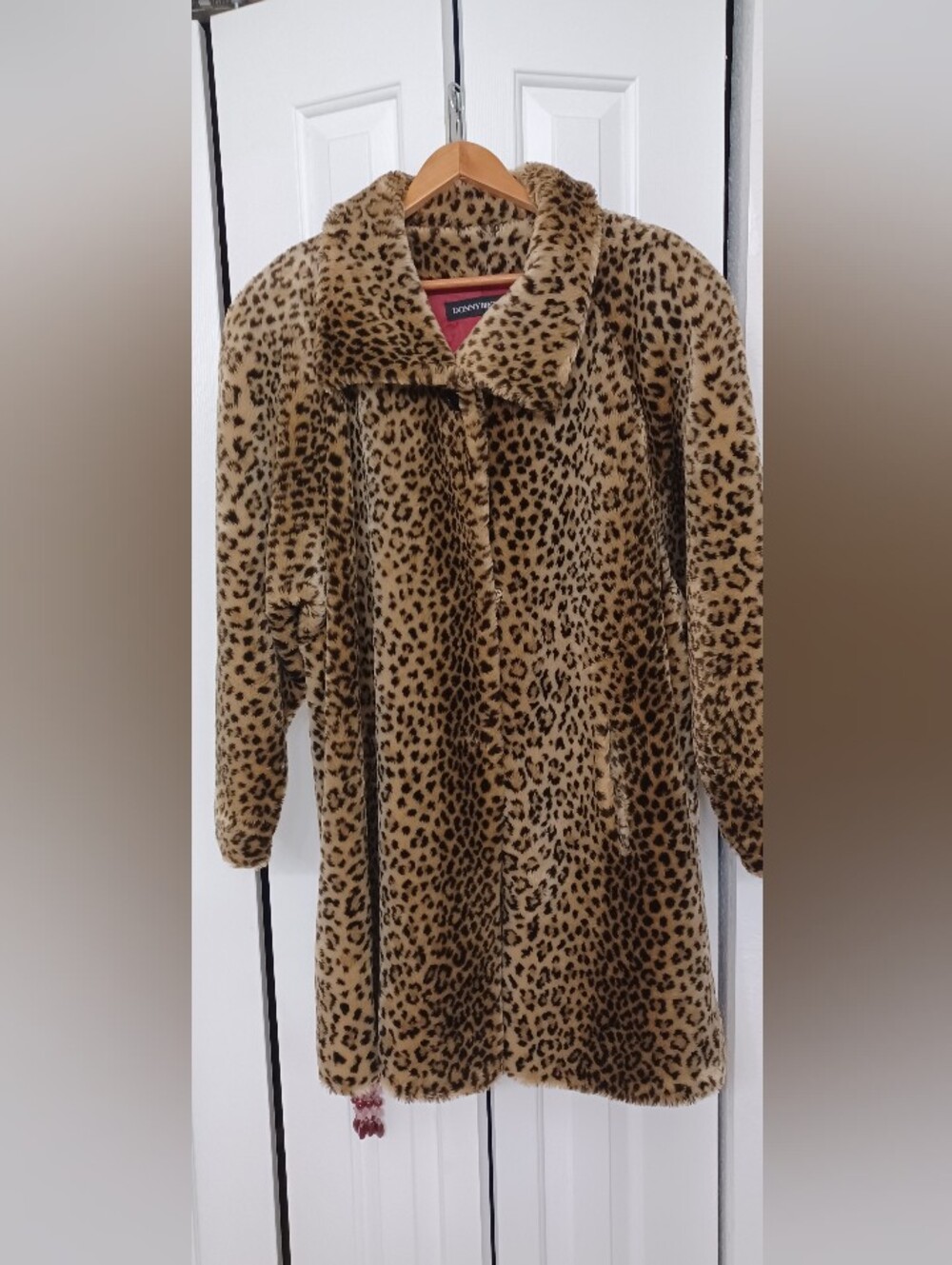 Leopard Faux XL Coat